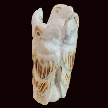 Gathering of Four Antler Regal Eagles Zuni Fetish