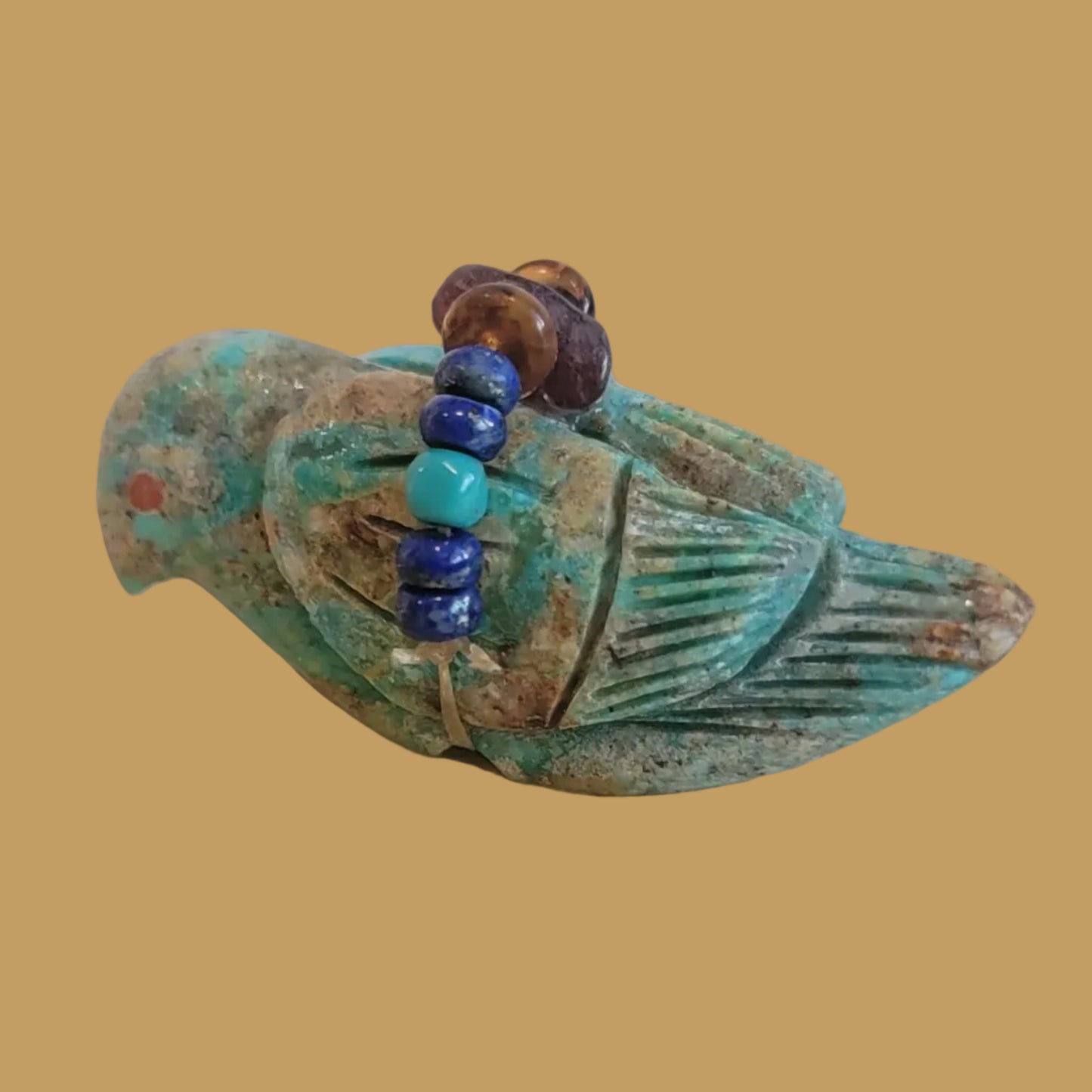 Campo Frio Turquoise Songbird/ Messenger Bird Zuni Fetish