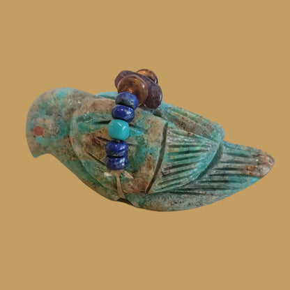 Campo Frio Turquoise Songbird/ Messenger Bird Zuni Fetish