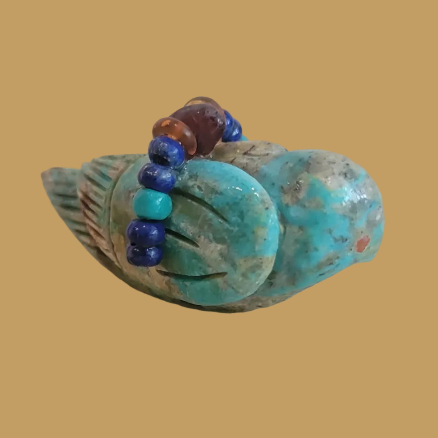 Campo Frio Turquoise Songbird/ Messenger Bird Zuni Fetish