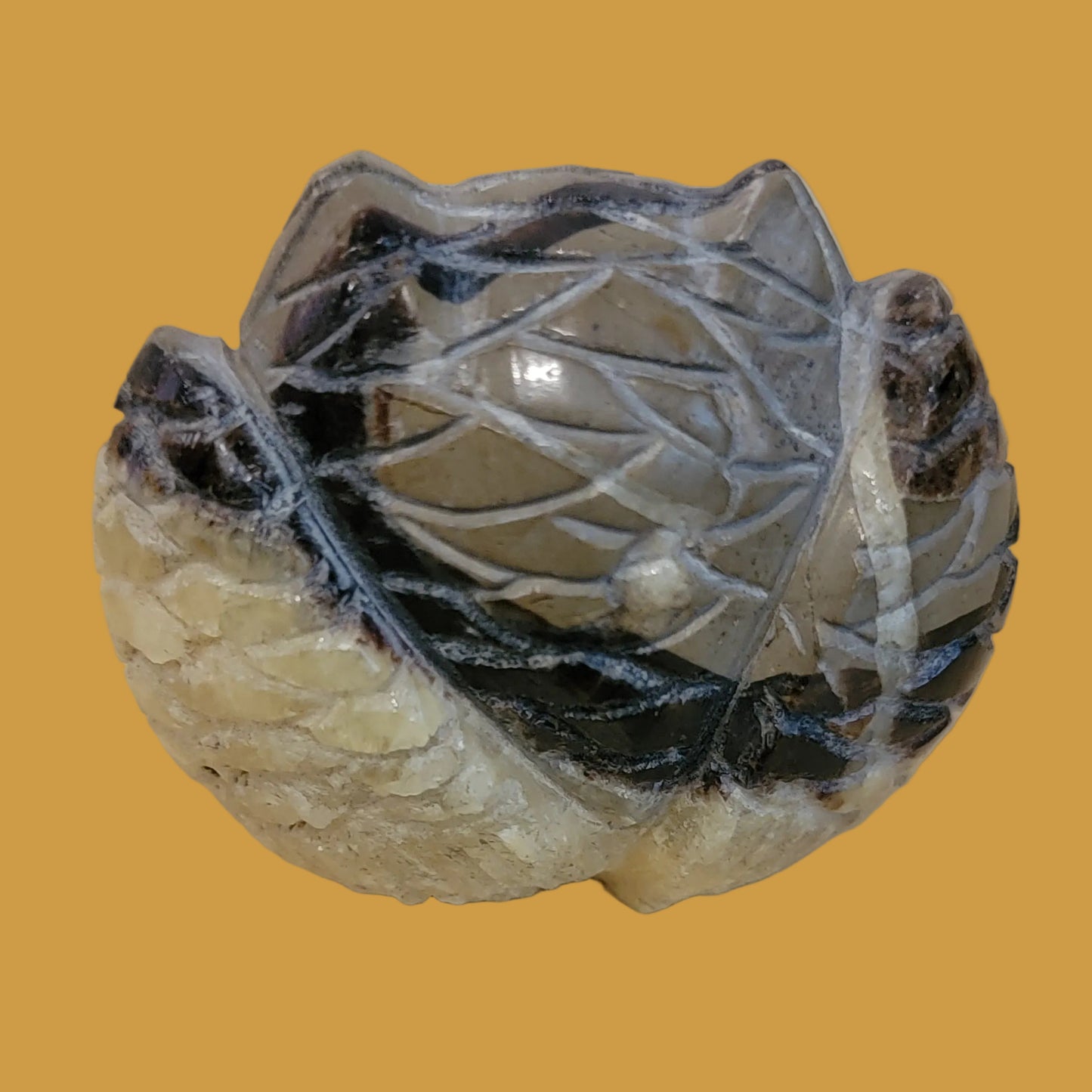 Septarian Nodule Hoot Owl Zuni Fetish