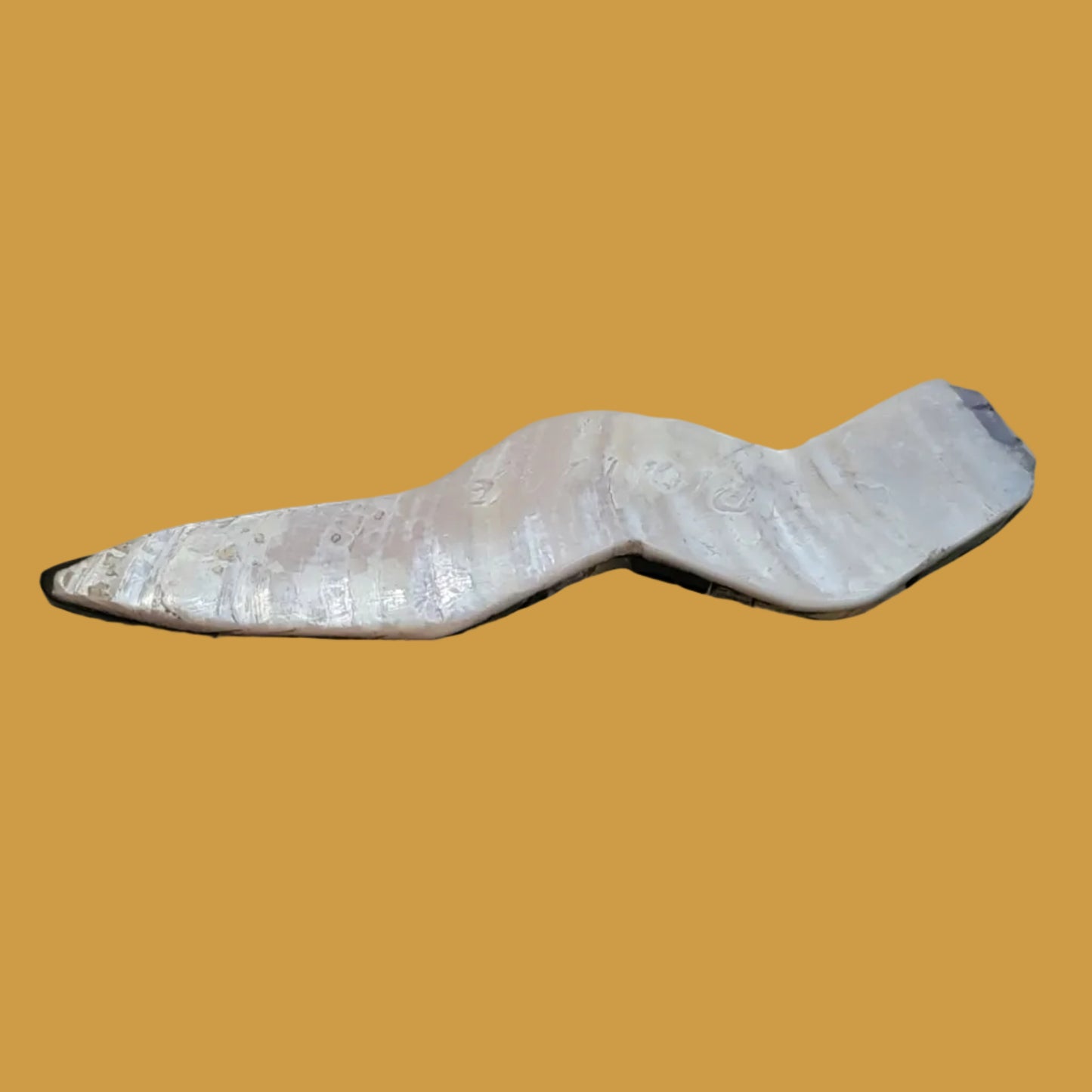 Multi Stone and Shell Inlay Snake Zuni Fetish
