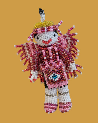 Fully Beaded Zuni Fancy Dancer Indian Beadwork