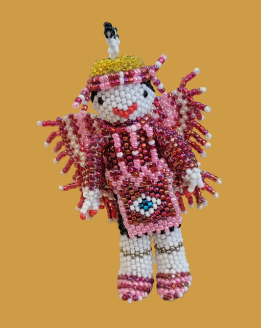 Fully Beaded Zuni Fancy Dancer Indian Beadwork
