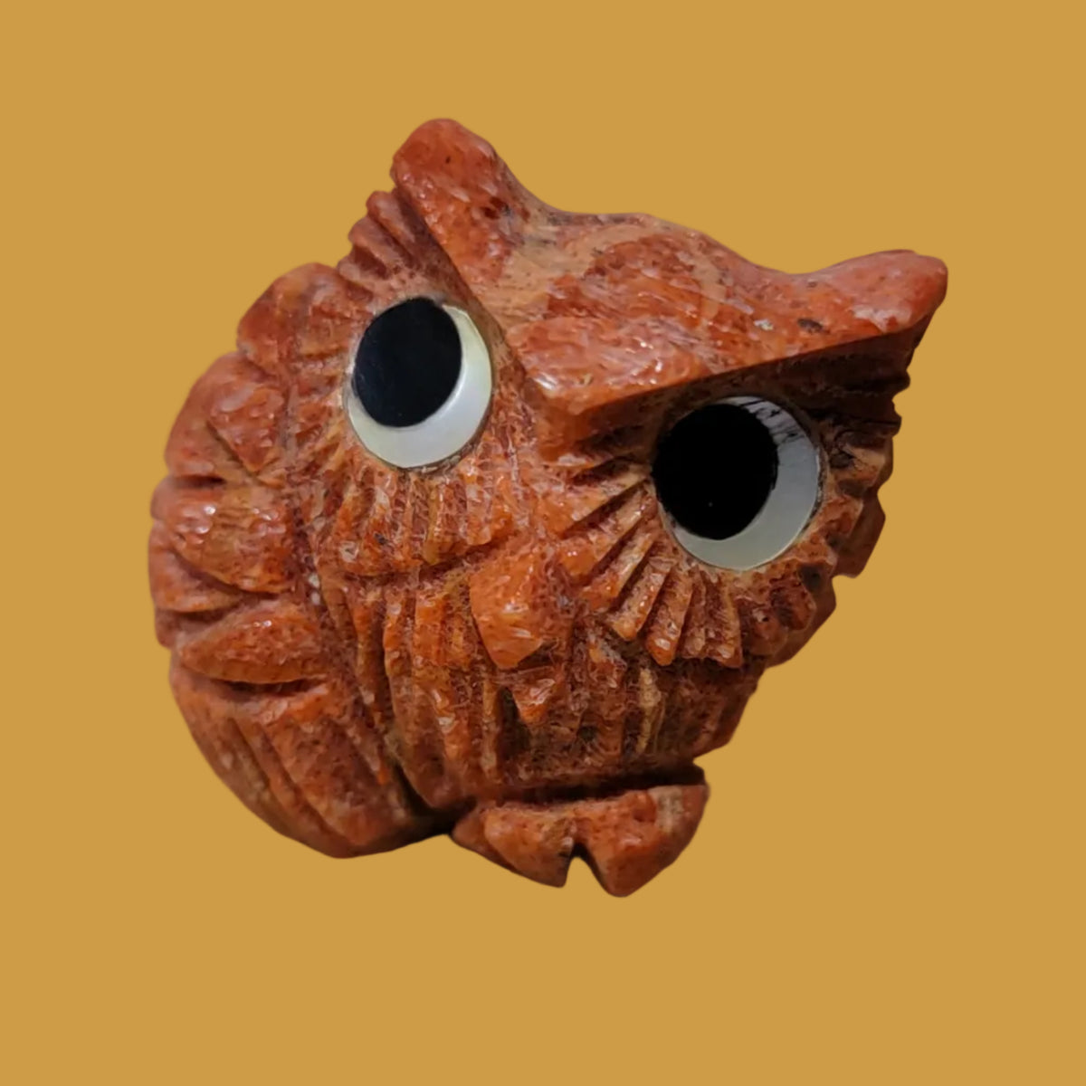Bewitching Autumn Owl Zuni Fetish