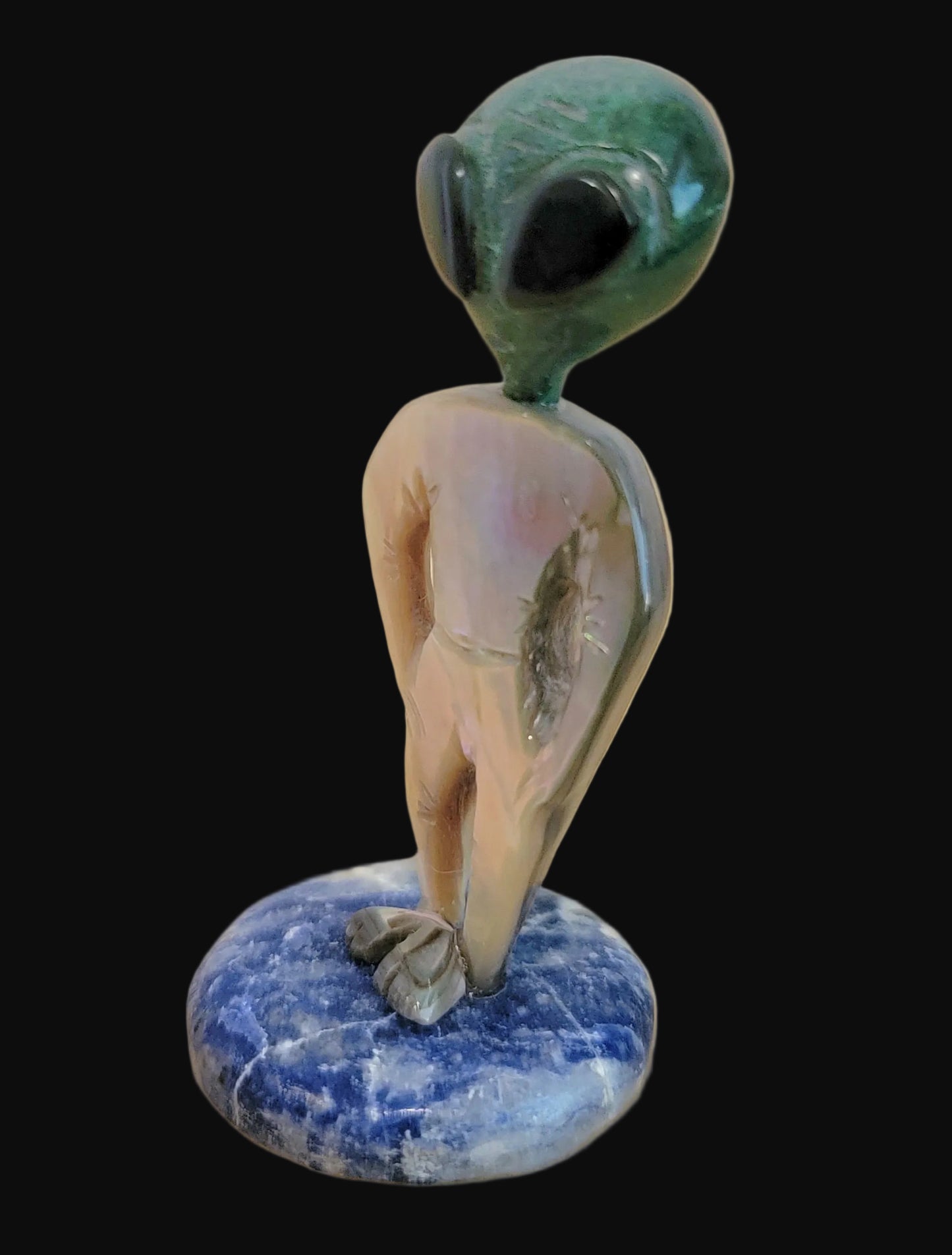 Out of This World Multi Stone and Shell Alien Zuni Fetish