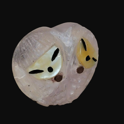 Beautiful Fluorite Double Heart Shaped Zuni Maidens Zuni Fetish