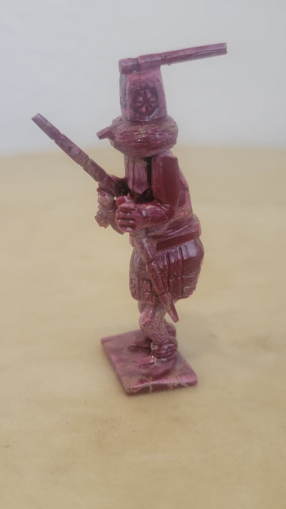 Bamboo Coral Zuni Whipper Kachina Zuni Fetish