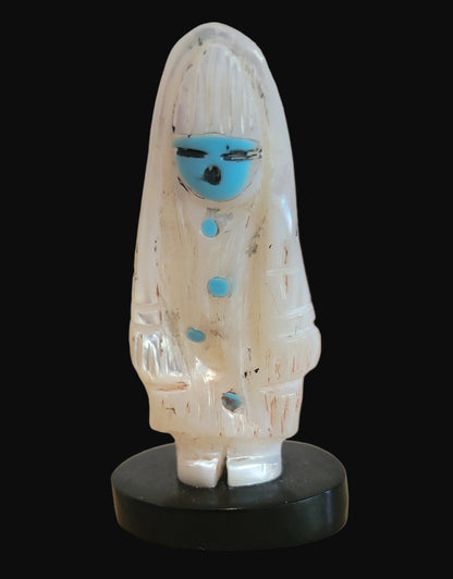 Mother of Pearl Zuni Maiden Zuni Fetish