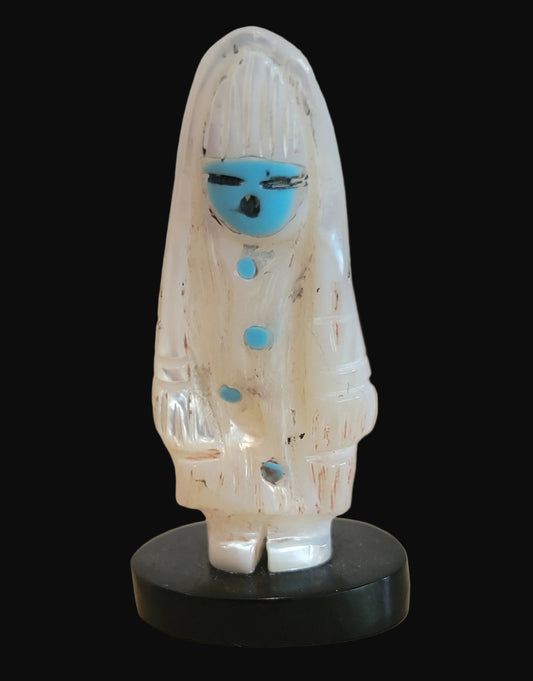 Mother of Pearl Zuni Maiden Zuni Fetish