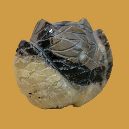 Septarian Nodule Hoot Owl Zuni Fetish