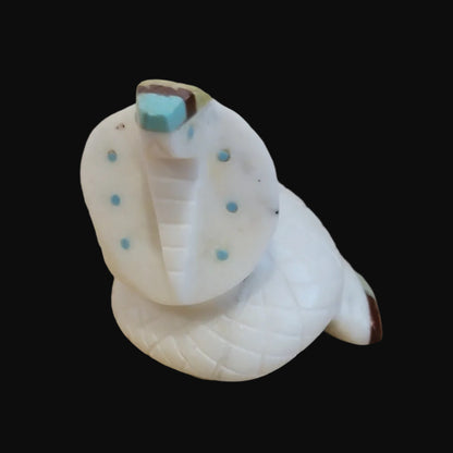 Fancy Hooded Cobra Snake Zuni Fetish