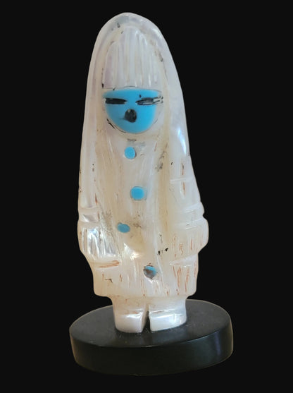 Mother of Pearl Zuni Maiden Zuni Fetish