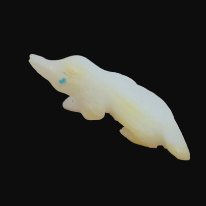 Mother of Pearl Zuni Fetish Platypus