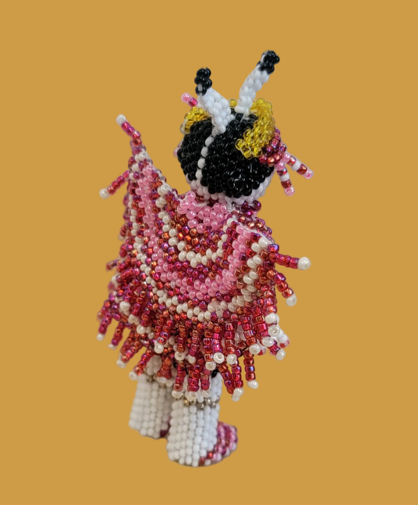 Fully Beaded Zuni Fancy Dancer Indian Beadwork