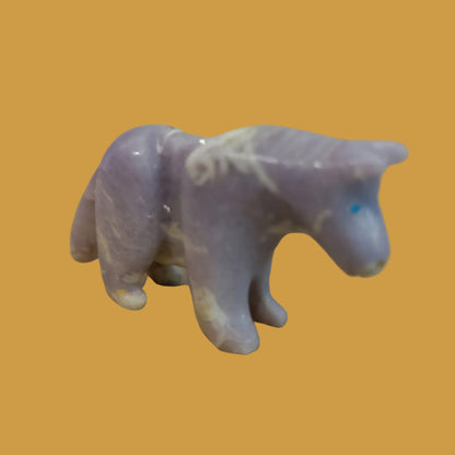 Violite Healing Horse/Pony Zuni Fetish