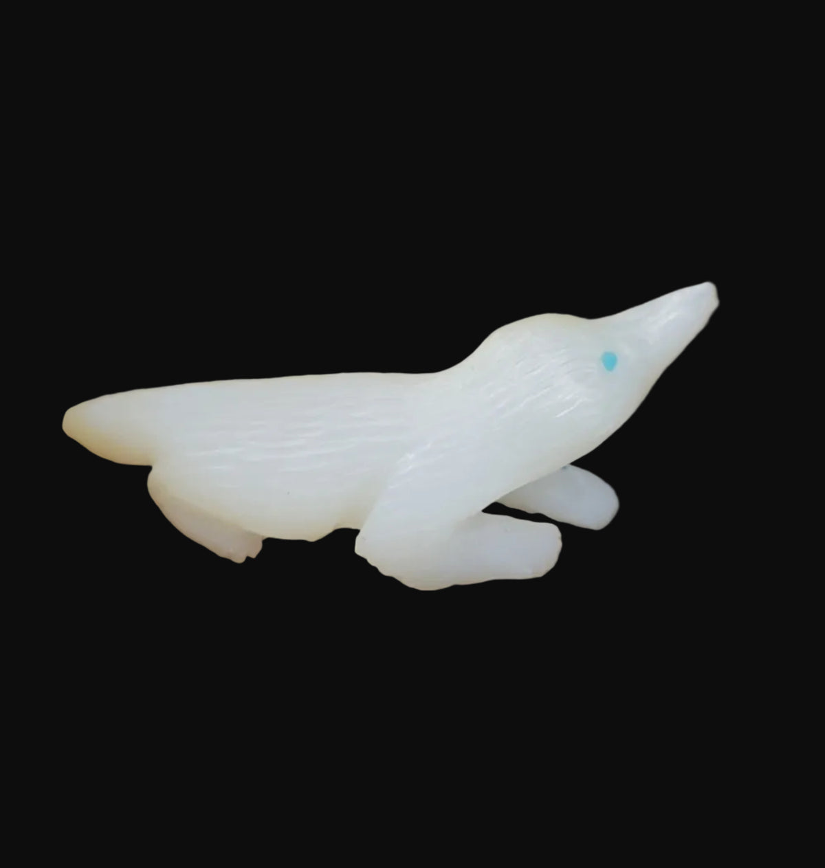 Mother of Pearl Zuni Fetish Platypus
