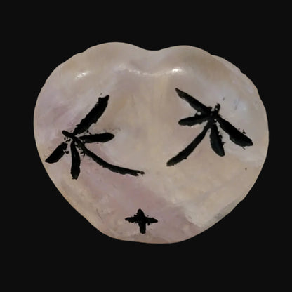 Beautiful Fluorite Double Heart Shaped Zuni Maidens Zuni Fetish