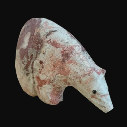 Serpentine Coyote w/Pack Zuni Fetish