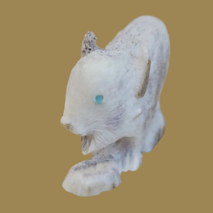 Antler Bison/Buffalo Zuni Fetish