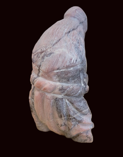 Caribbean Calcite Wizard w/ Palintar Seeing Ball Zuni Fetish