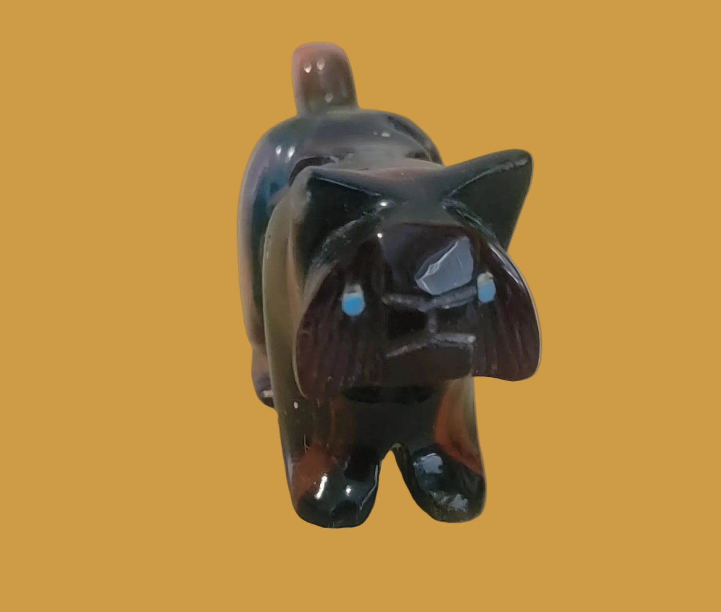 Surfite Clairvoyant Bobcat Zuni Fetish