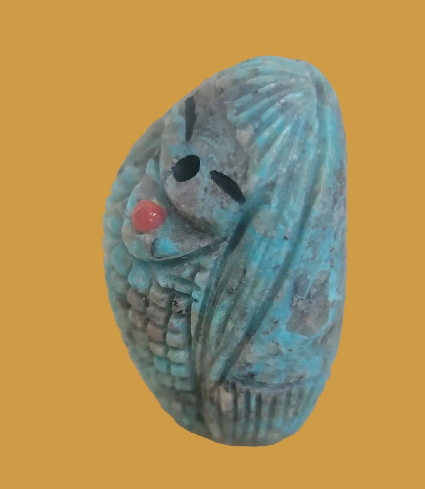 Turquoise Zuni Corn Maiden Zuni Fetish