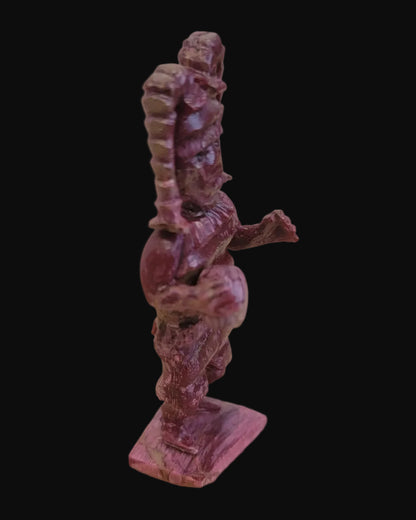 Bamboo Coral Hano Clown Zuni Fetish/ Kachina