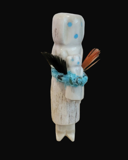 Double Antler Zuni Altar  Maidens Zuni Fetish