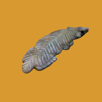 Navajo Abalone Badger Zuni Fetish