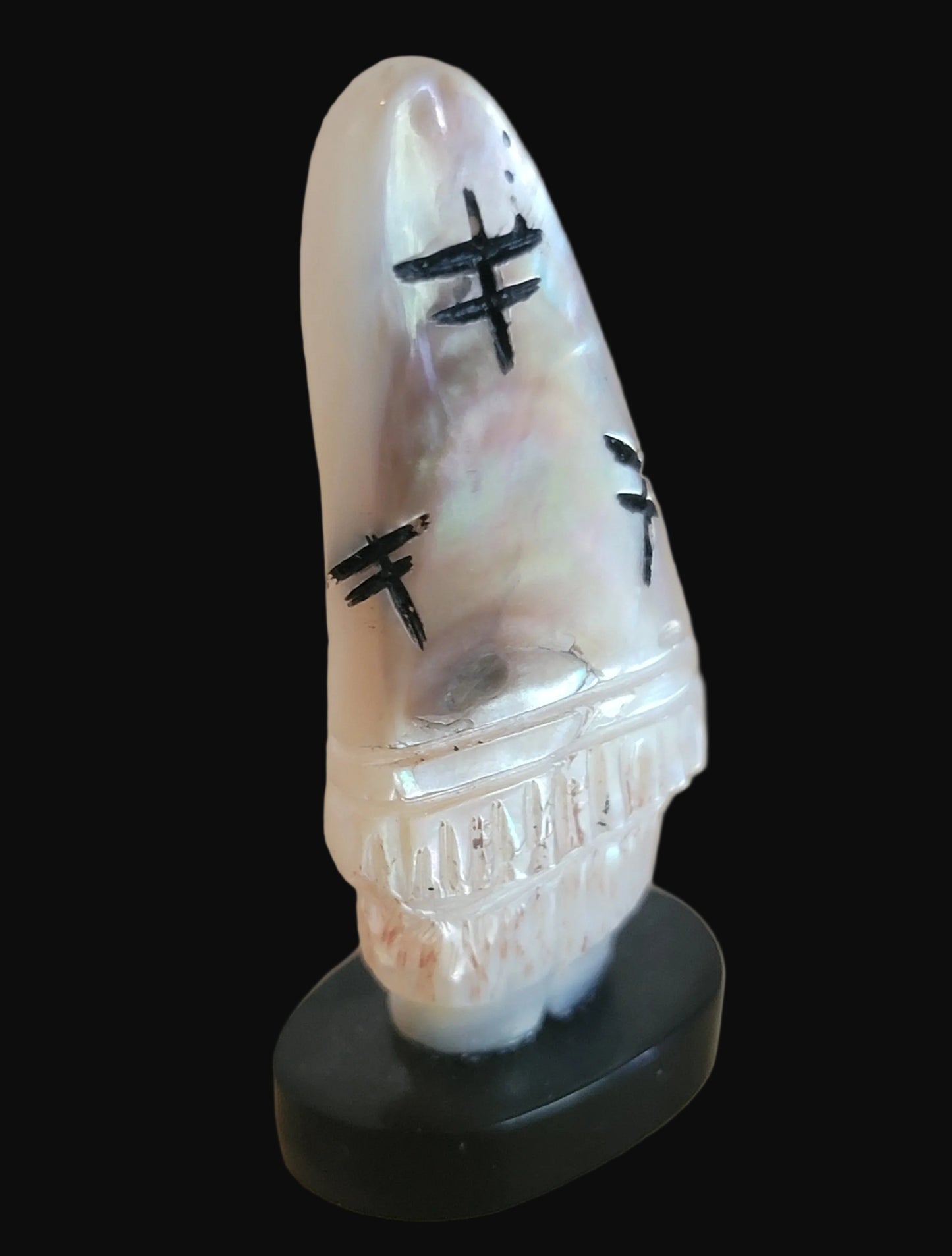 Mother of Pearl Zuni Maiden Zuni Fetish
