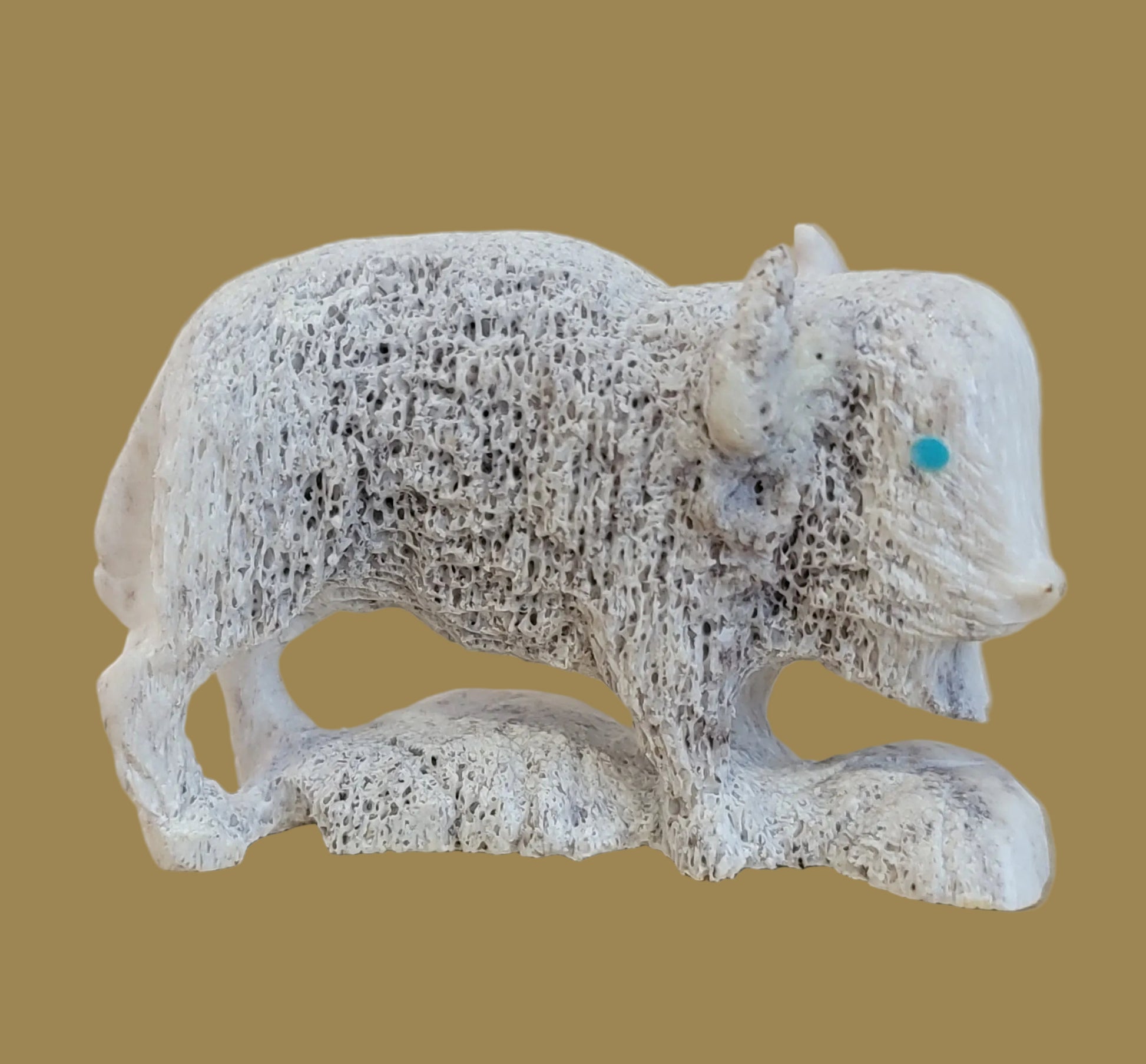 Antler Bison/Buffalo Zuni Fetish
