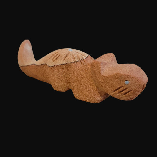 Sandstone Cougar on the Prowl Zuni Fetish