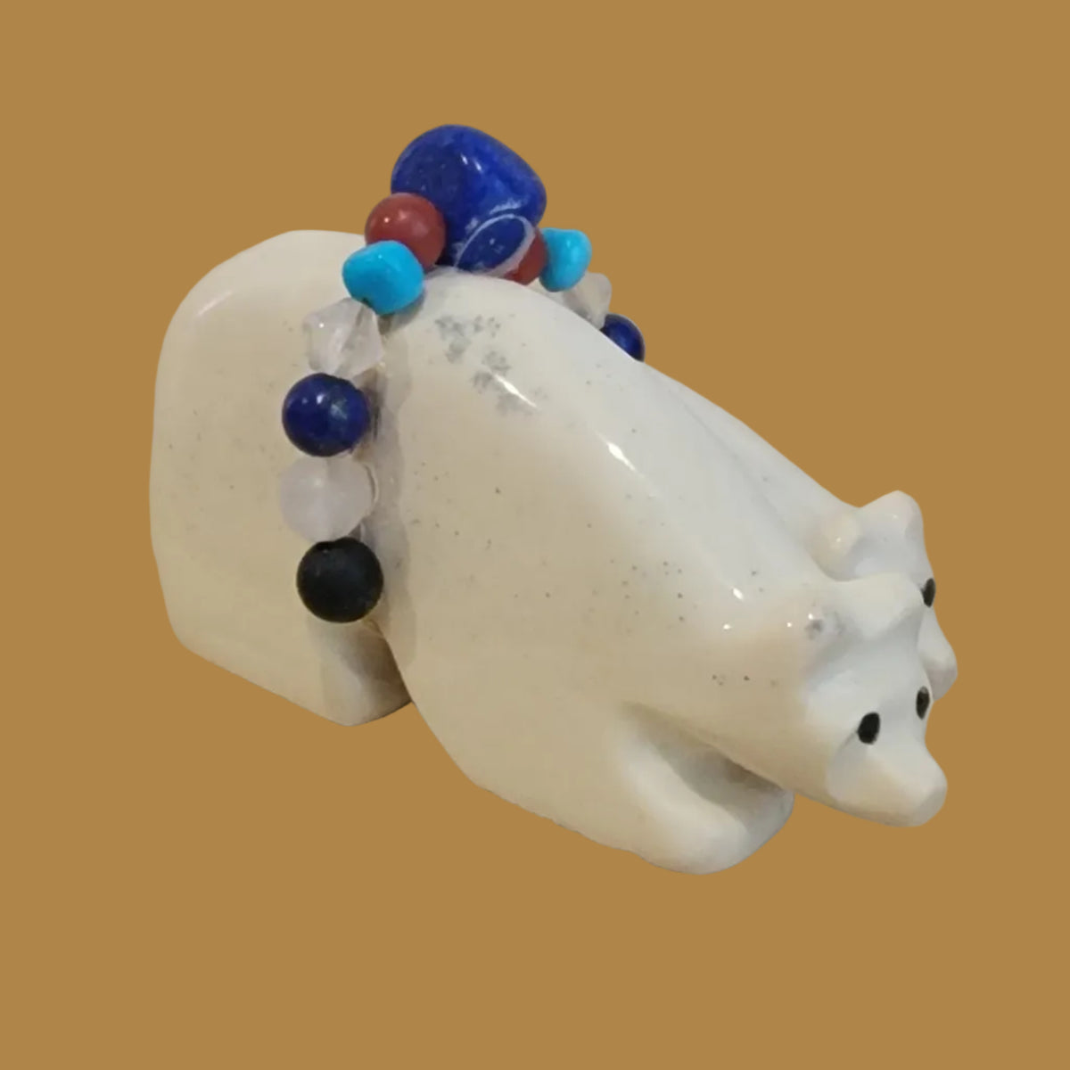 Double Serpentine Bears w/ Fancy Bundle Serpentine Zuni Fetish