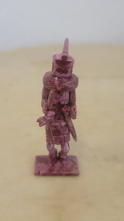 Bamboo Coral Zuni Whipper Kachina Zuni Fetish