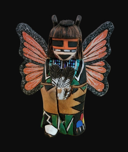 Hopi Cottonwood Root Butterfly Maiden Kachina/ Folk Art/ Zuni Fetish