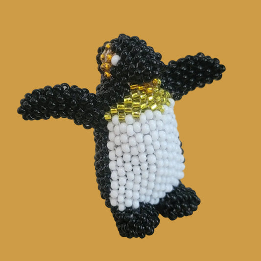 Fully Beaded Zuni Penguin Indian Beadwork