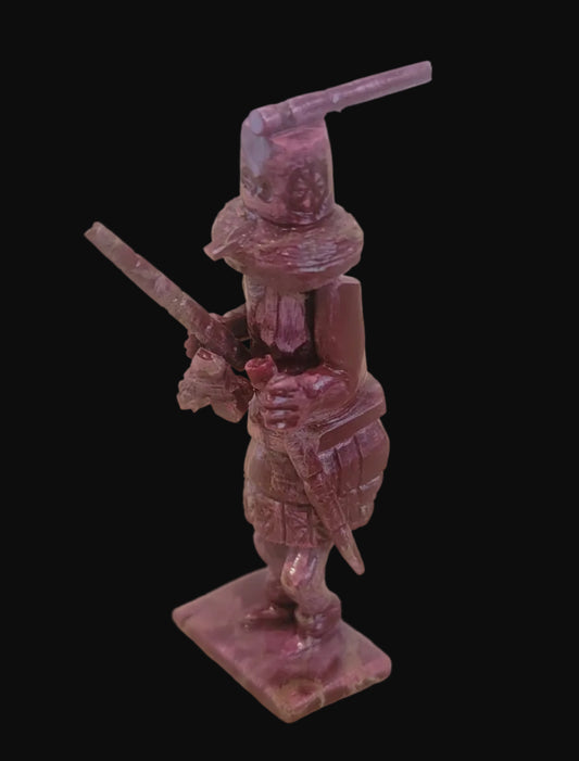 Bamboo Coral Zuni Whipper Kachina Zuni Fetish
