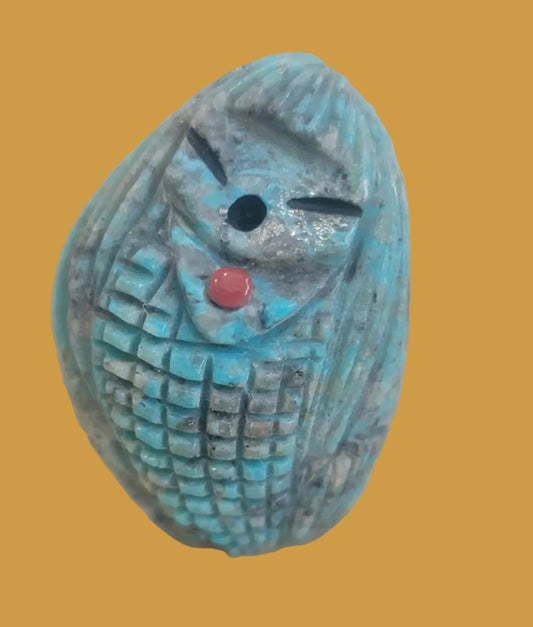 Turquoise Zuni Corn Maiden Zuni Fetish