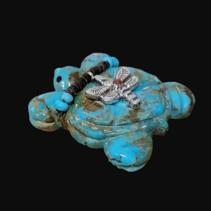 Turquoise Turtle "Symbol for Mother Earth" Zuni Fetish