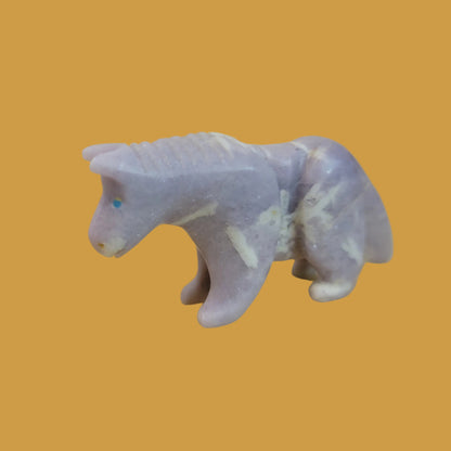 Violite Healing Horse/Pony Zuni Fetish