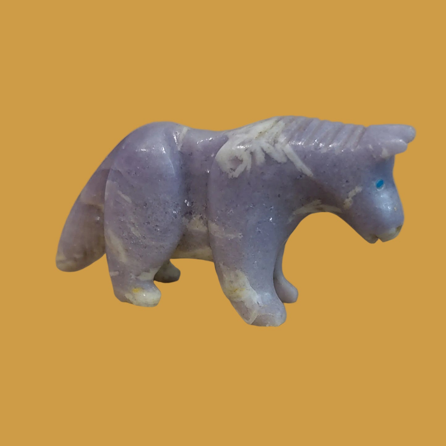 Violite Healing Horse/Pony Zuni Fetish