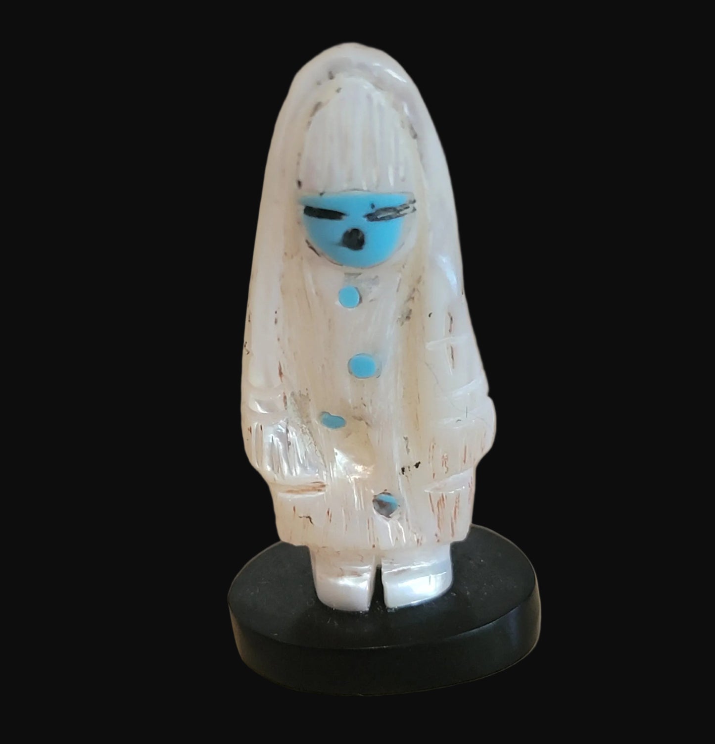 Mother of Pearl Zuni Maiden Zuni Fetish