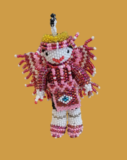 Fully Beaded Zuni Fancy Dancer Indian Beadwork