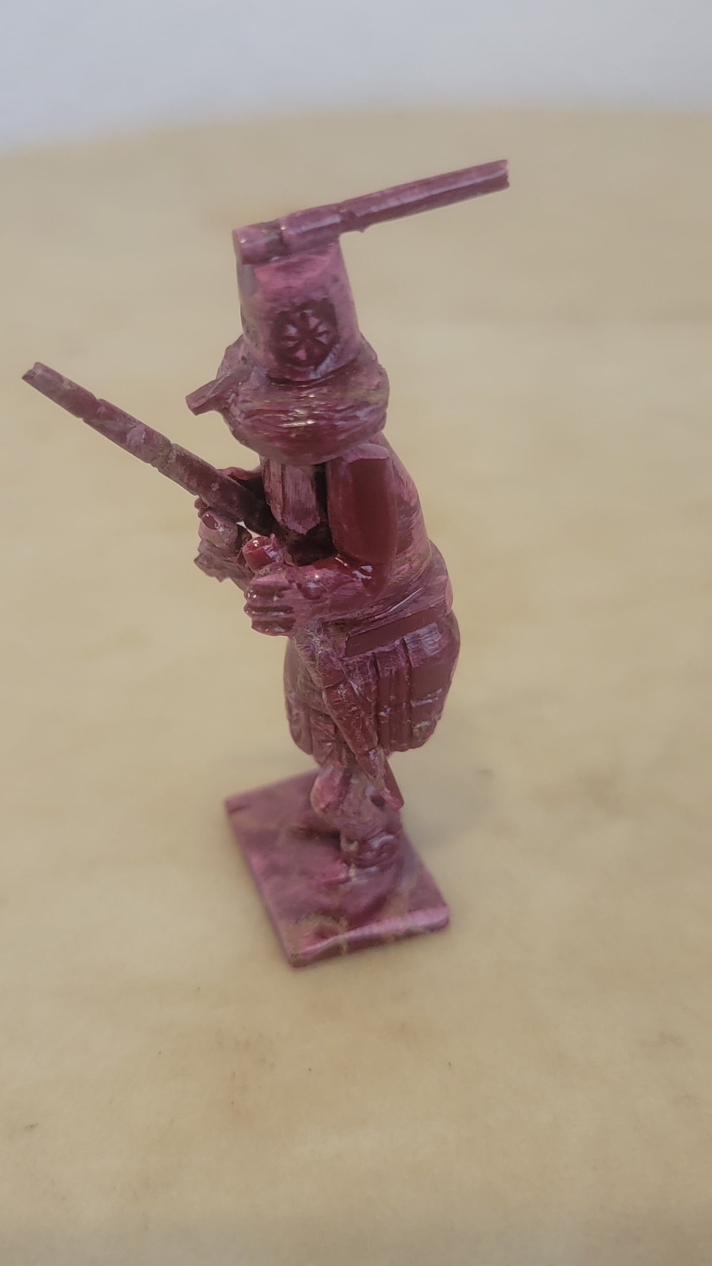 Bamboo Coral Zuni Whipper Kachina Zuni Fetish