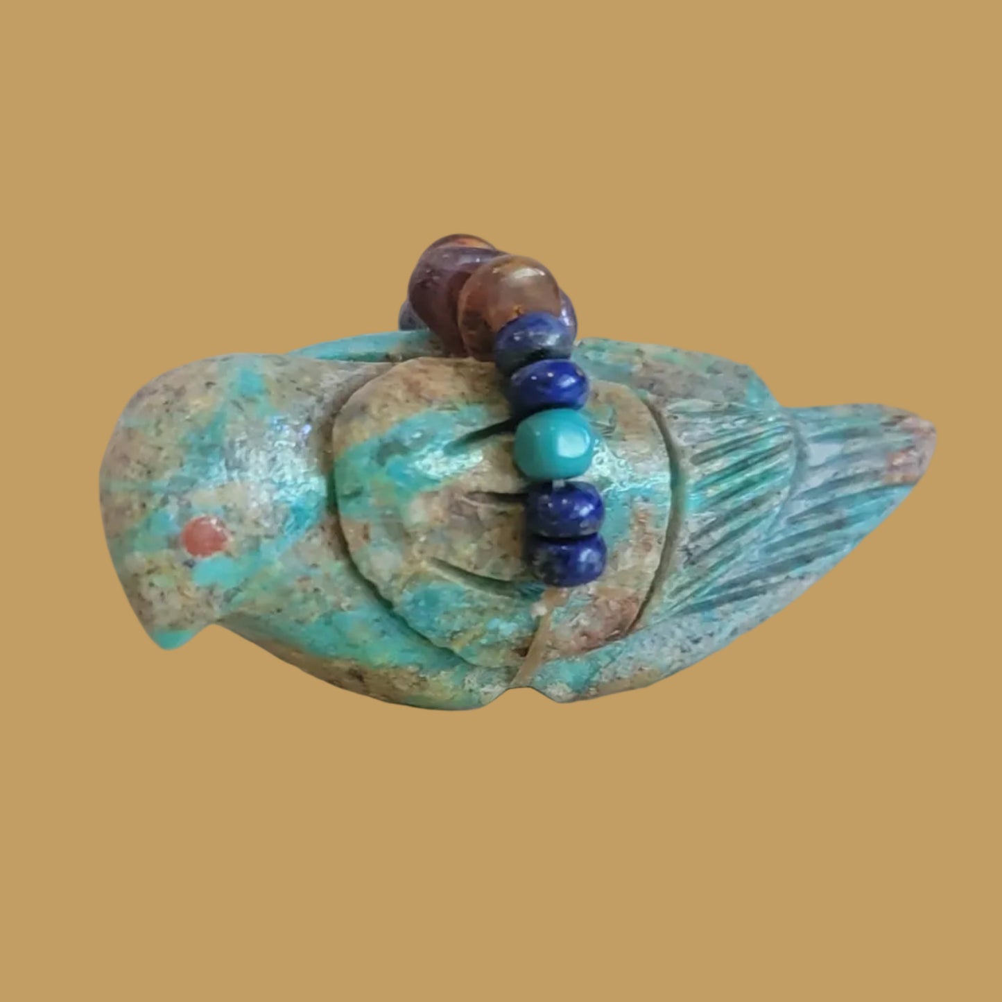 Campo Frio Turquoise Songbird/ Messenger Bird Zuni Fetish