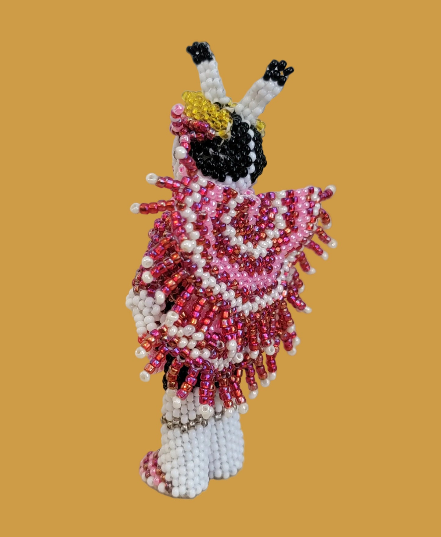 Fully Beaded Zuni Fancy Dancer Indian Beadwork