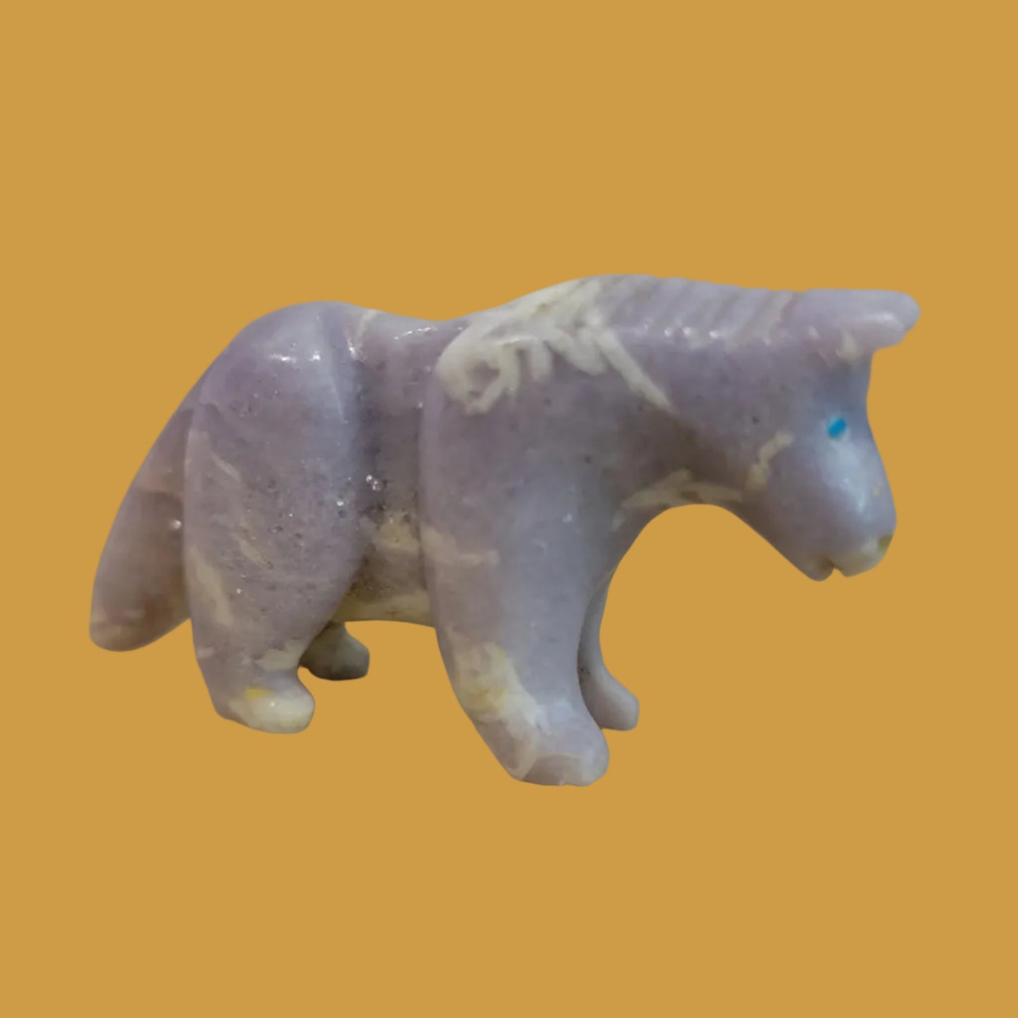 Violite Healing Horse/Pony Zuni Fetish
