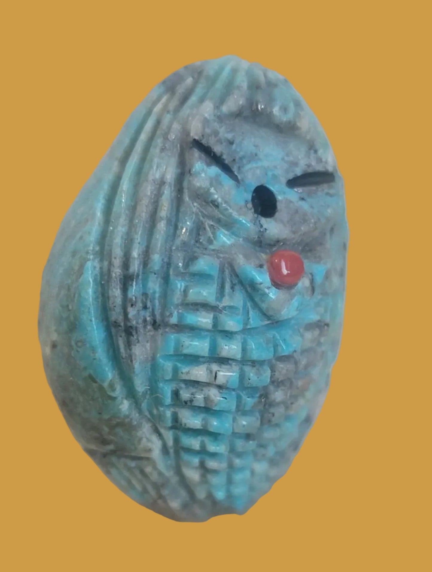 Turquoise Zuni Corn Maiden Zuni Fetish