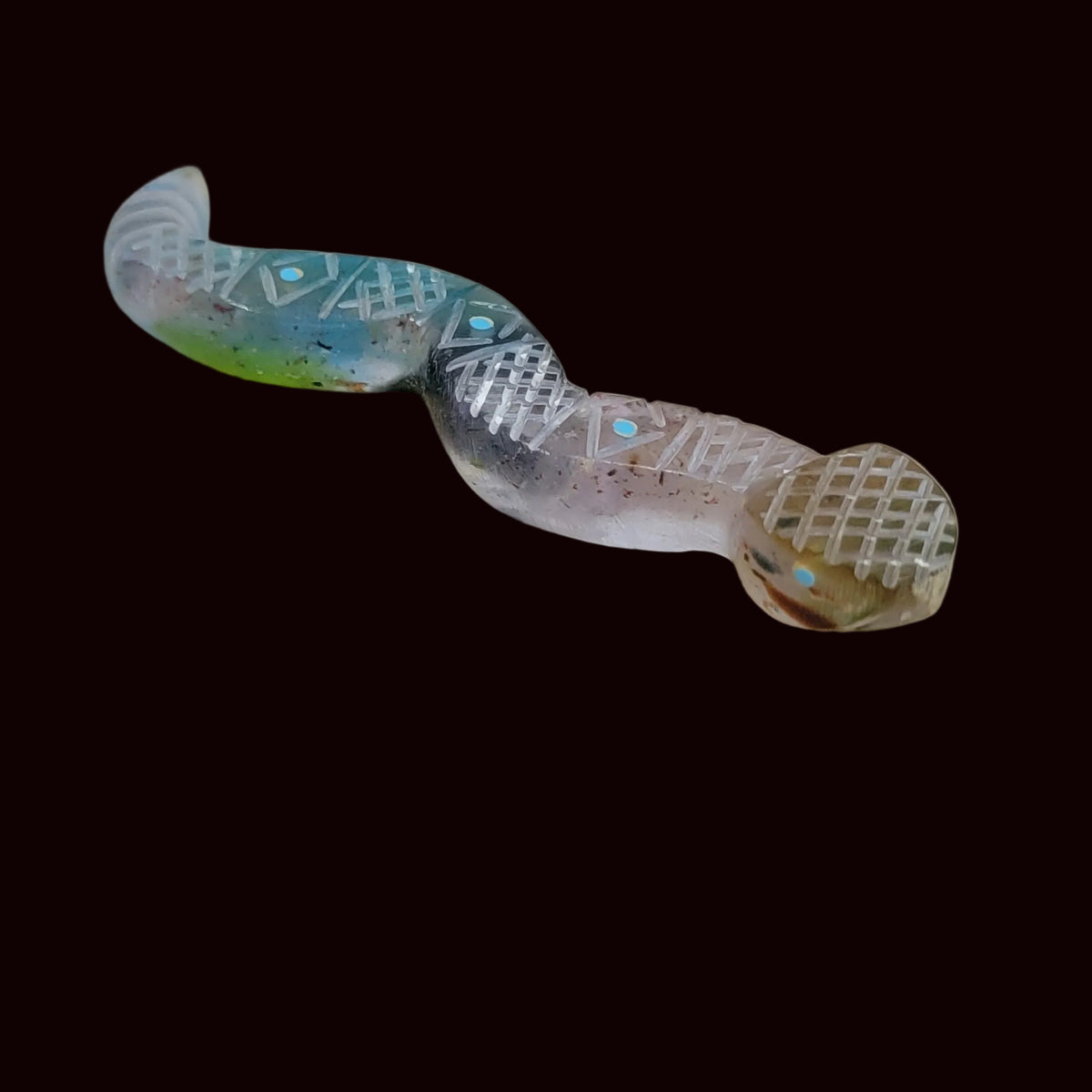 Surfite Snake Zuni Fetish